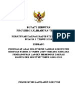 Perda P RPJMD Kab - Seruyan 2018 2023 PD KRM 7okt