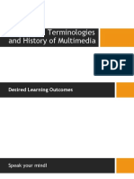 Definition, Terminologies and History of Media