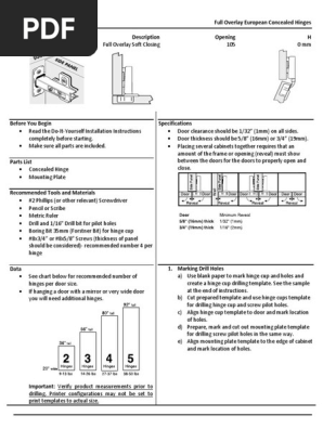 concealed hinges