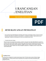 Jenis Penelitian