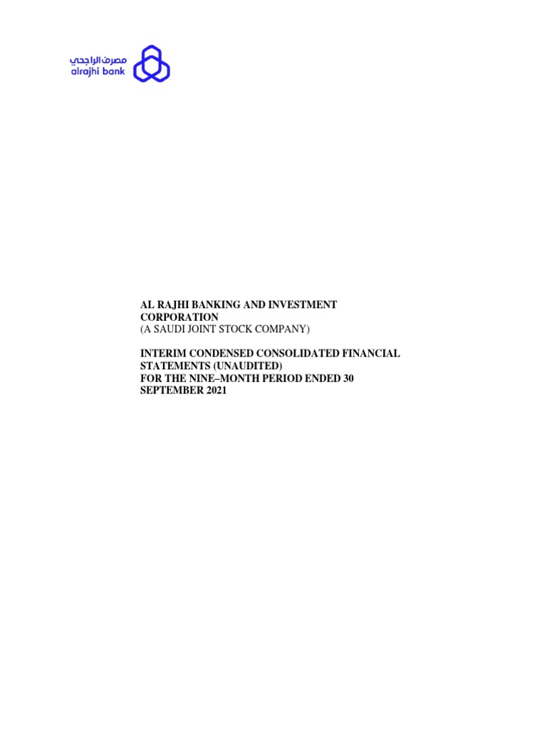 Al Rajhi Banking and Investment Corporation (A Saudi Joint Stock Company) Download Free PDF