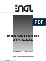 Midi Switcher Z11-S.A.C