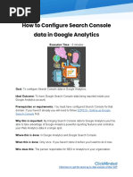 SOP077 - How to Configure Search Console data in Google Analytics_