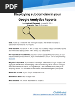 SOP 035_ Displaying subdomains in your Google Analytics Reports_