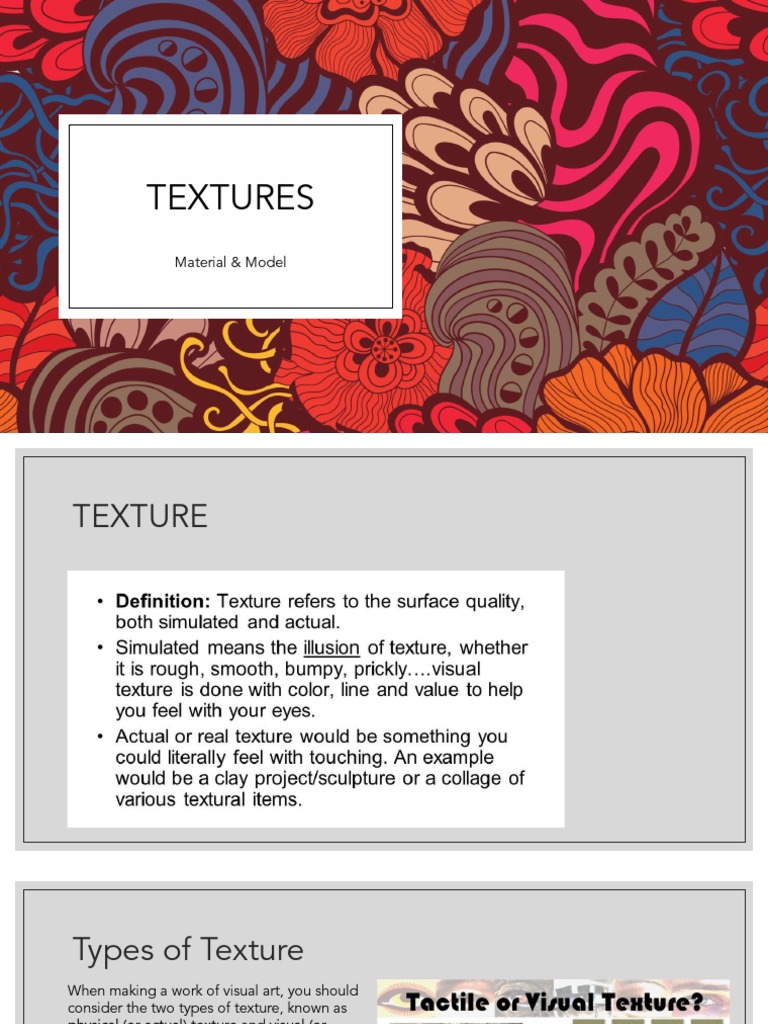 Textures | PDF