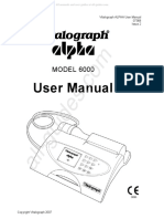 Vitalograph Alpha 6000 Operation User S Manual 36