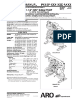 Operator'S Manual Px15P-Xxx-Xxx-Axxx: 1-1/2" Diaphragm Pump