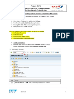 Project - RVPN Setting Teco Status To Wbs Element End User Manual - Project System