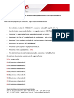 Manual Balança AL V3.0 - Guia Rápido Comunicação Com Windows 7 Via Excel