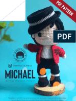 Michael Jackson Mini Crochet