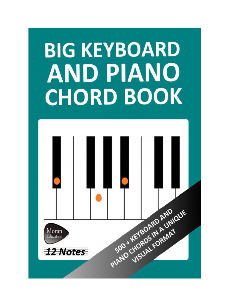 Big Keyboard and Piano Chord Book 500 Keyboard and Piano Chords in A