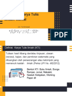 STruktur Penulisan Karya Tulis Ilmiah - Tuti Ermawati