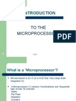 Introduction To Microprocessors - 1