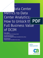 From Data Center Metrics To Data Center Analytics