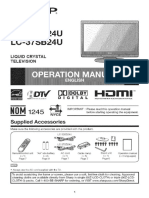 SHARP LC-32SB24U (EN)