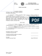 1 - Tricolici - Cu Privire La Aducerea La Cunoştinţă A Hotărîrilor Judecătoriei Cahul Despre Validarea Mandatelor de Consilieri Locali Şi Primar