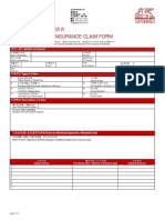 Travel Insurance Claim Form