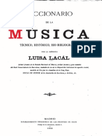 Luisa Lacal, Diccionario de La Música (1ª Ed 1899)
