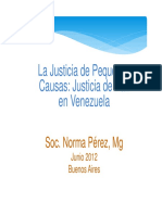 78 Justiciade Pequenas Causasen Venezuela