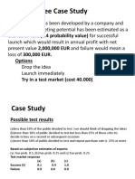 Decision Tree Case Study: Options