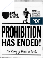 USA-Today - Celebrates - Prohibition's - End (84th Anniversary)