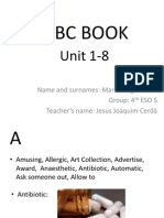 Abc Book: Unit 1-8