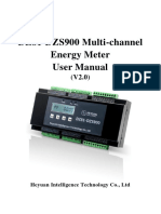 DZ81-DZS900 Multi-Channel Energy Meter User Manual: Heyuan Intelligence Technology Co., LTD