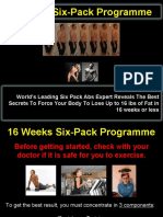 16 Weeks Six-Pack Programme