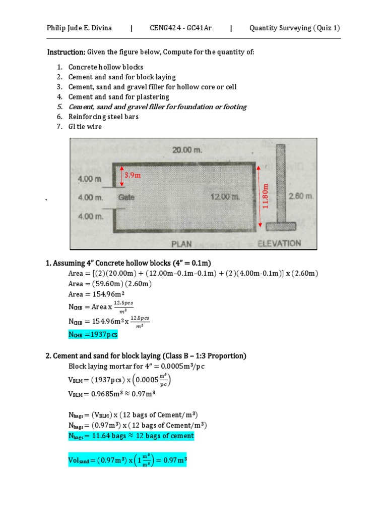 Divina MasonryWorks Quiz PDF Concrete Economic Sectors