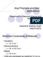 Conducting Polymers and Their Applications