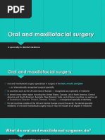 Oral and Maxillofacial Surgery