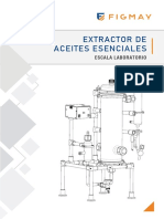 Manual extractor aceites esenciales laboratorio