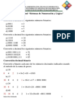 Sistemas de Numeración y Lógica