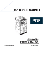 Parts Catalog A193/A224: PN: RCPC0200