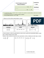 Ficha de avaliação 4 