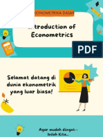 Powerpoint Ekonometrika