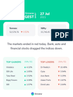 Groww Digest - 27 July 2021