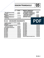 Mazda 2002 and Protege 5 - 05 - Transaxle