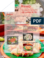 Resep Asam Peh Udeung