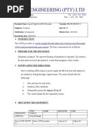 LOTO Register and Log Template | PDF