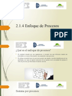 2.1.4 Enfoque de Procesos