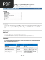 RFID Input Plugin For DataWedge Version 1.0.1 Release Notes