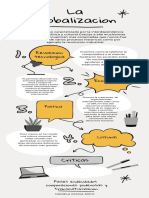 Infografía Proceso Dibujo a Mano Amarillo Gris y Negro