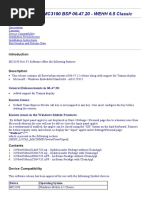 Release Notes - MC3190 BSP 06.47.20 - WEHH 6.5 Classic