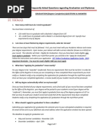 USP Graduation Application Guide | PDF