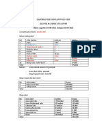 Laporan Keuangan Poli Gigi Bulan Agustus Fix 2021