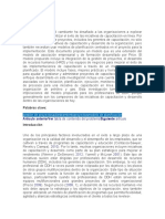 Gestión de proyectos, DDH y modelo de planificación empresarial