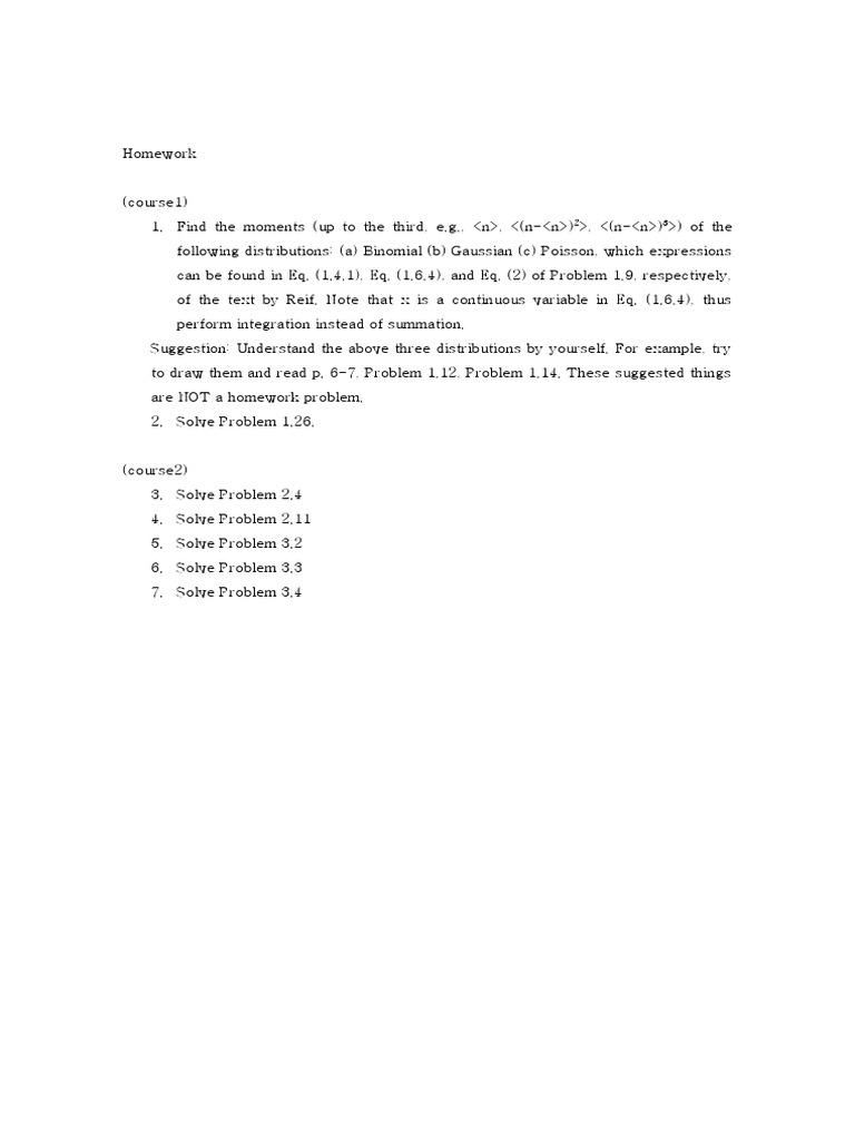 Homework 1 | PDF