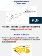 Chapter 3 - Position-Velocity-Acceleration Analysis (Graphical Method) - 1