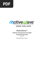 MotiveWave SDK Programming Guide